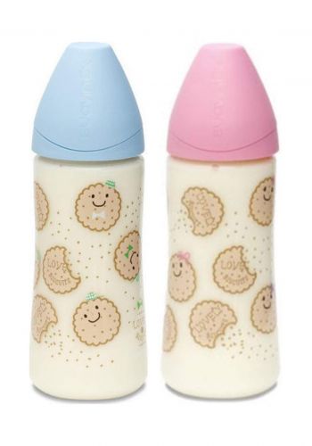 Suavinex Plastic Feeding Bottle 360 ml  رضاعة اطفال
