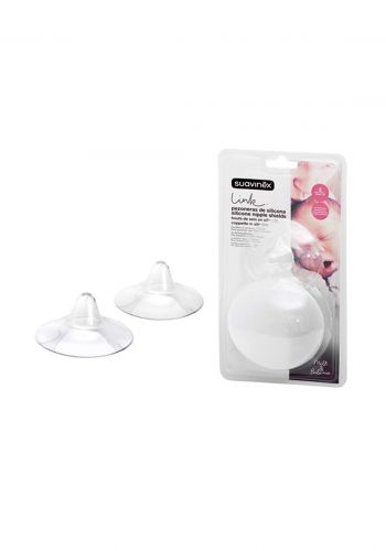Suavinex Silicone Nipple Shields واقِ لثدي الام خلال الرضاعة