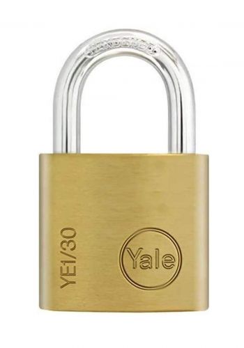 Yale 15-0110-3016-32-0211 Padlock Brass 30 mm قفل للاغراض العامة