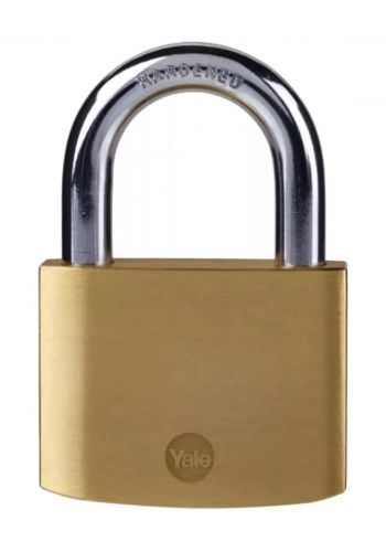 Yale Y110B/60/132/1 Padlock Brass 60 mm قفل للاغراض العامة