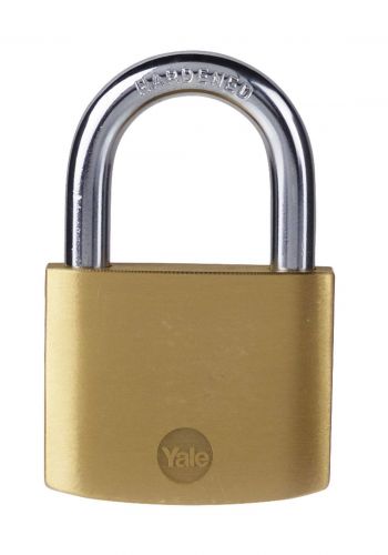 Yale Y110B/50/126/1 Padlock Brass 50 mm قفل للاغراض العامة