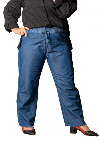 كيلوت جينز نسائي ازرق غامق اللون