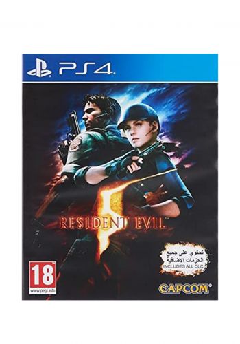 PlayStation 4 CD Dirt 4 -Resident Evil 5  PS4 Game 4 لعبة لجهاز بلي ستيشن