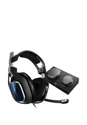ASTRO Gaming A40 TR Wired Gaming Headset Gen 4 For PS4 - Black/Blue  سماعة رأس 