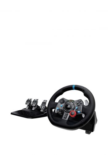 Logitech Gaming G29 Driving Force Steering wheel PC, PlayStation 3, PlayStation 4, PlayStation 5 - Black مقود ودواسة العاب  