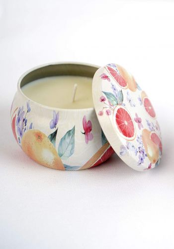 Scented Candle Grapefruit Fragrance شمعة عطرية
