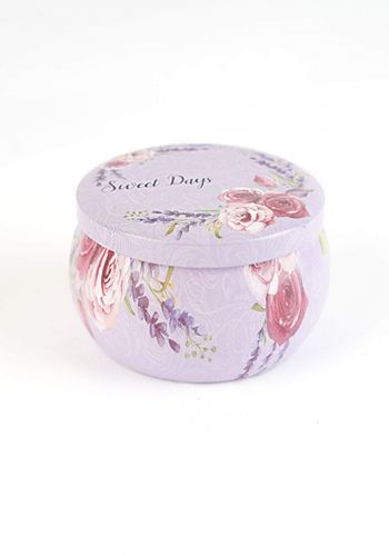 Scented Candle Sweet Day Rose Fragrance شمعة عطرية