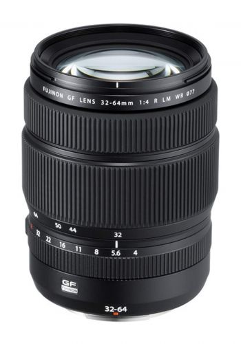 Fujifilm  GF 32-64mm F4 R LM WR Lens - Black عدسة كاميرا