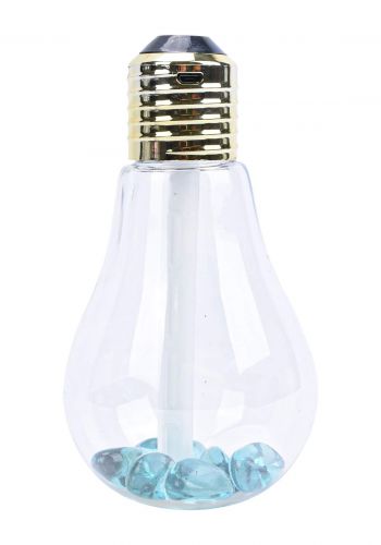 Air Humidifier, Bulb Shape, Night Light, With Spray 400 ml جهاز مرطب للجو