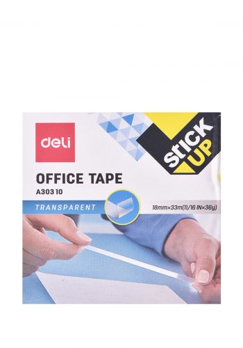 deli A30310 tape شريط لاصق شفاف ٣ قطع