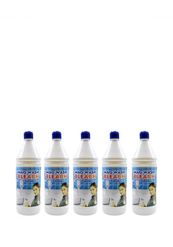 Mag Wash Bleach سائل مبيض 6 قطع من ماك ووش