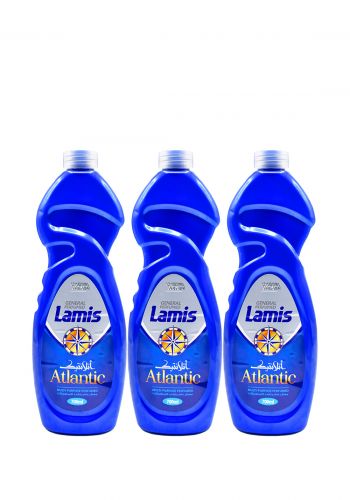Lamis Multi-Purpose Perfumed معطر عام متعدد الاستعمالات ثلاث قطع بعطر اتلانتك من لميس