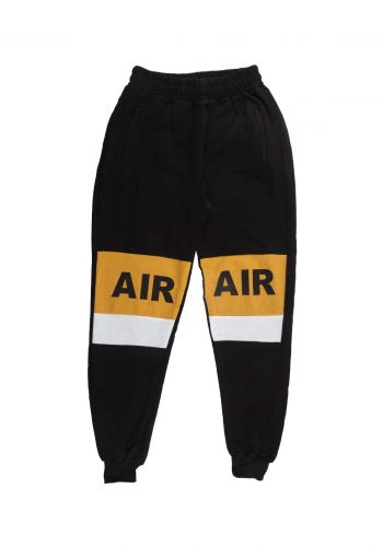  بجامة رياضية رجالية اسود واصفر اللون من air
