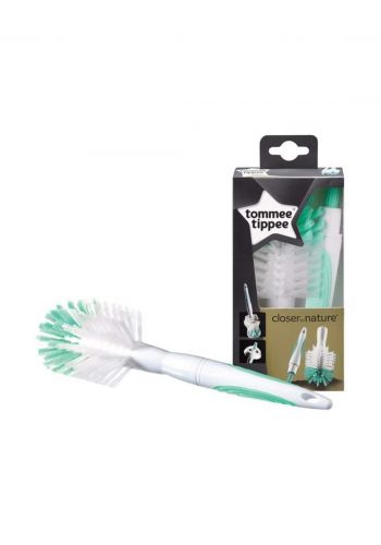 Tommee Tippee Closer to Nature Bottle Brush and Teat Brush فرشاة تنظيف رضاعة اطفال