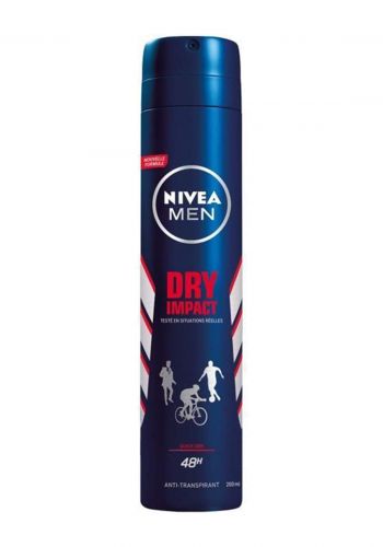 Nivea Men Dry Impact Deodorant 200 ml مزيل التعرق