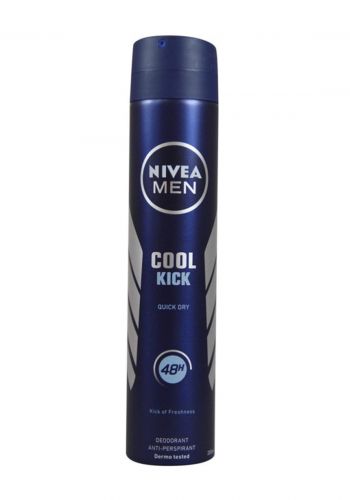 Nivea Men Cool Kick Quick Dry Deodorant 200 ml مزيل التعرق