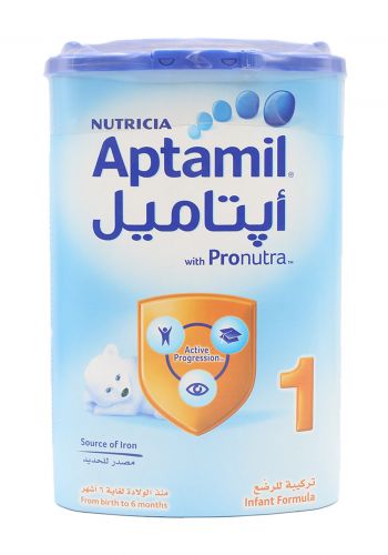 حليب ابتاميل للاطفال Aptamil   رقم 1 مناسب للاطفال من الولادة الى عمر 6 اشهر 900 غرام