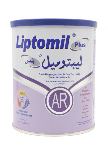 حليب ليبتوميل للاطفال  Liptomil AR  مناسب للاطفال من الولادة وما بعد 400 غرام