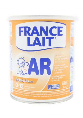 حليب فرانس ليه للاطفال France Lait AR   مناسب للاطفال 0 - 12 شهر 400 غرام 