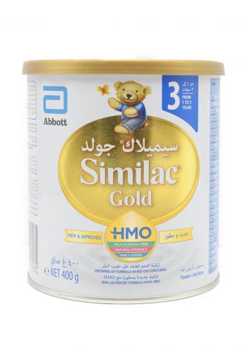 حليب سيميلاك للاطفال Similac  كولد رقم 3  مناسب للاطفال من 1 - 3 سنوات 400 غرام 