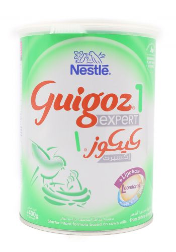 حليب كيكوز للاطفال  Nestle Guigoz     رقم 1  مناسب للاطفال من الولادة الى عمر 6 اشهر  400 غرام 