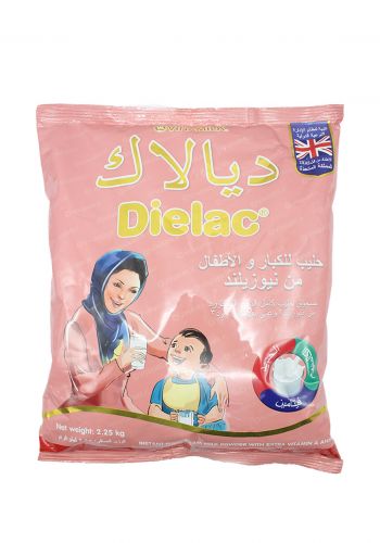 حليب ديالاك  Dielac  مناسب للاطفال والكبار 2250 غرام 