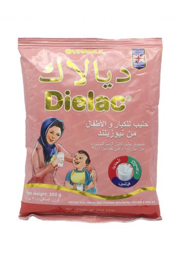 حليب ديالاك Dielac  مناسب للاطفال والكبار 300 غرام 