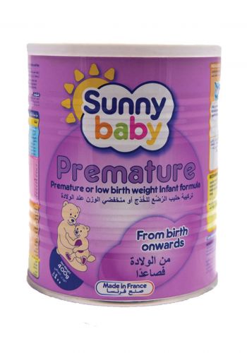 Sunny Baby Permature Or Low Birth Weight 400g  حليب سني بيبي للأطفال بريماشور