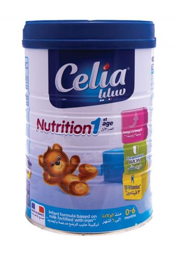 Celia Infant Formula Based On Milk Fortified With Iron 900g حليب سيليا للأطفال  رقم 1