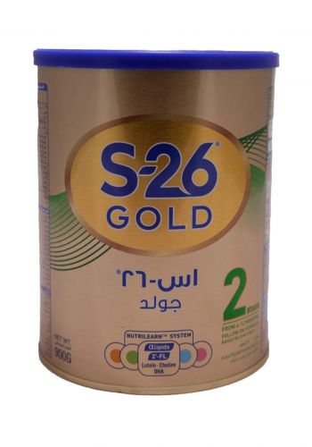 S-26 Gold Infant Formula Milk No.2 900g حليب اس 26 للأطفال رقم 2