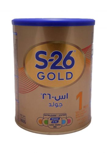 S-26 Gold Infant Formula Milk No.1 900g حليب اس 26 للأطفال رقم 1