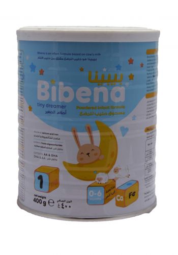 Bibena Tiny Dreamer No.1 Powder Milk 400 G حليب بيبينا للاطفال رقم 1