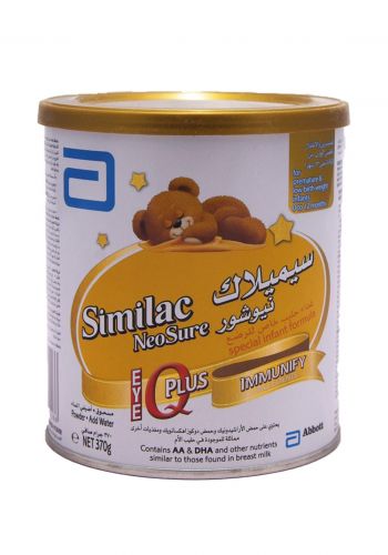 Similac Neosure Powder Milk 370 G حليب سيميلاك نيوشور للأطفال