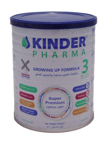 Kinder Pharma  No.3 Powder Milk 400 G حليب كيندر للأطفال رقم 3