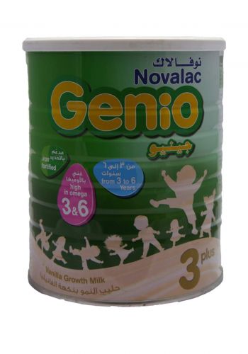 Novalac Genio  3 Plus Vanilla Flavour  Powder Milk 800 G حليب نوفيلاك للأطفال رقم 3 بلص