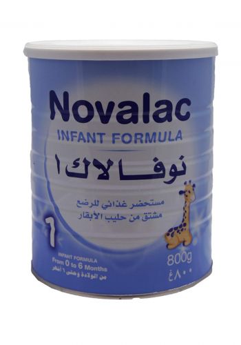 Novalac No.1  Powder Milk 800 G حليب نوفيلاك للأطفال رقم 1 