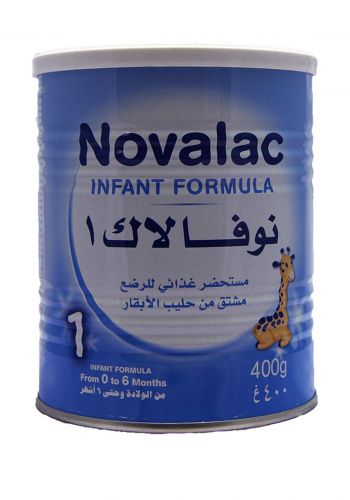 Novalac No.1  Powder Milk 400 G حليب نوفيلاك للأطفال رقم 1 
