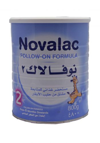 Novalac No.2  Powder Milk 800 G حليب نوفيلاك للأطفال رقم 2 