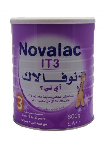 Novalac It3 No.3  Powder Milk 800 G حليب نوفيلاك للأطفال   