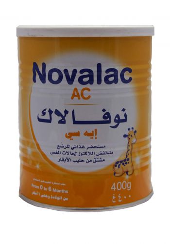 Novalac Ac  Powder Milk 400 G حليب نوفيلاك للأطفال  
