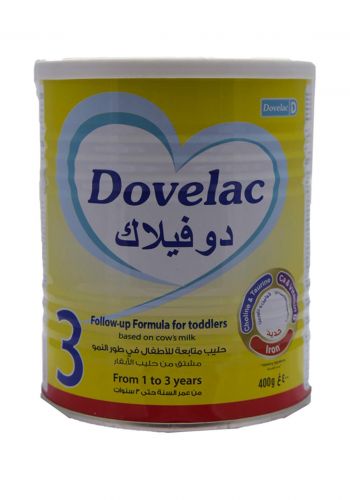 Dovelac No.3  Powder Milk 400 G حليب دوفاميل للأطفال رقم 3 