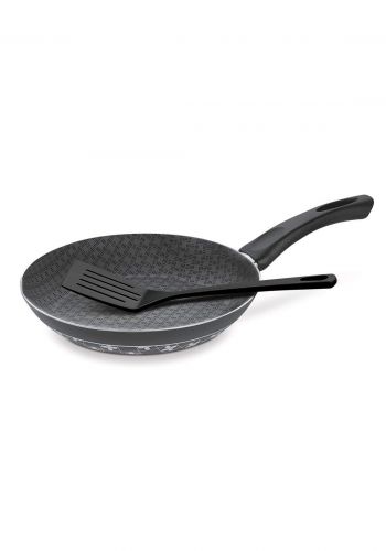 Tramontina '20150-624  Paris  Pan Black 24 cm Black مقلاة 