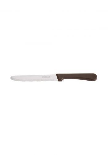 Tramontina '22923-005 Knife With Wooden Handle 12.5 cm Black سكين بحافة مسننة