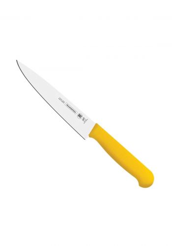 Tramontina 24620-058  Kitchen Knive 20 cm Yellow سكين بطرف مستقيم