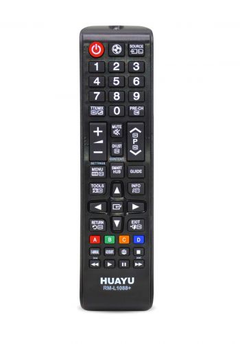 HUAYU Remote Control For Samsung TV - Black جهاز التحكم عن بعد