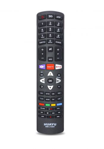 HUAYU Remote Control For TCL TV  - Black جهاز التحكم عن بعد