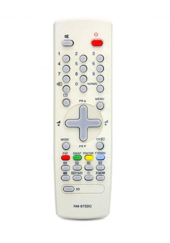 Universal Remote Control For Daewoo TV - White جهاز التحكم عن بعد
