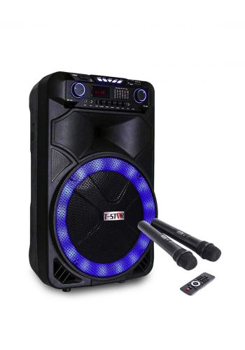 FM USB BT Wireless Speaker - Black (T-108A) سبيكر