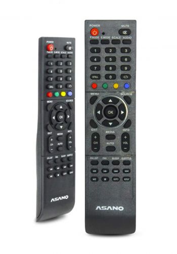 Remote Control For Asano Plasma TV (A-651) جهاز تحكم عن بعد
