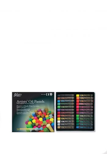 سيت طباشير باستيل زيتي فسفوري من مونكيو 24 لون Mungyo MOP24MF  Pastel Set